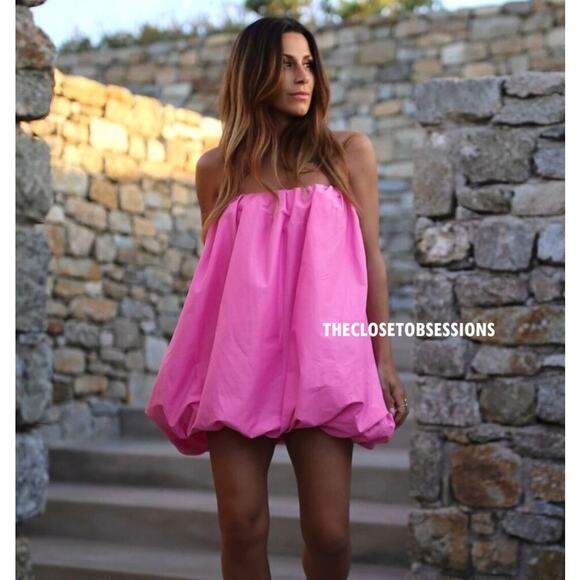 ZARA BLOGGER FAVE!!! Strapless Mini Dress NWT - Picture 4 of 16